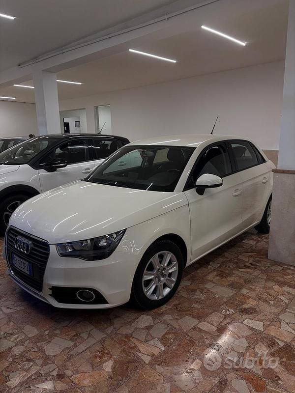 Usata Audi A1 S-Line 89 CV (65 kW) 2015 Bianco Utilitaria