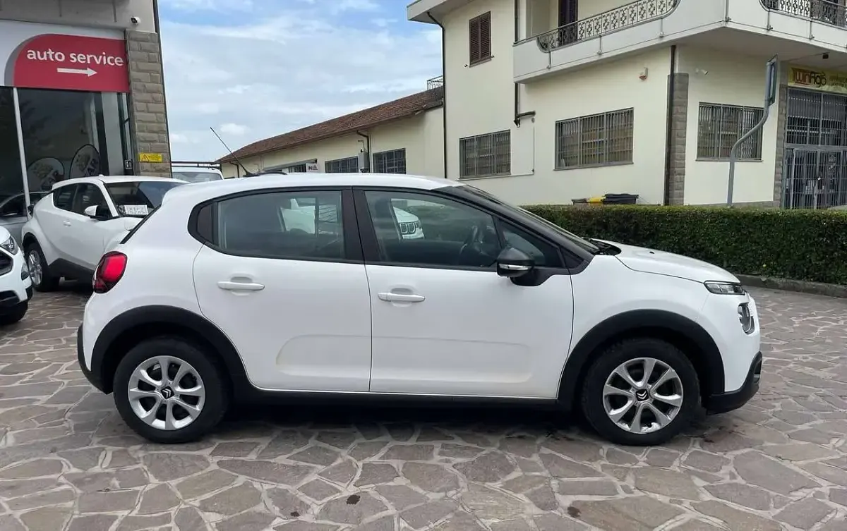 Gebraucht Citroën C3 Feel 102 PS (75 kW) 2020 Weiß Kleinwagen