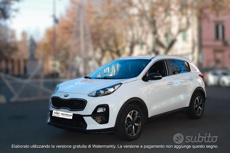 Usata Kia Sportage 116 CV (85 kW) 2019 Bianco SUV