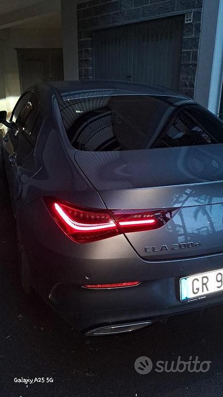 Usata Mercedes CLA200 Advanced 2024 Grigio Coupé