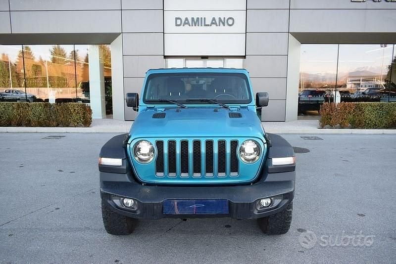 Używany Jeep Wrangler Unlimited Rubicon 200 KM (147 kW) 2020 Niebieski SUV