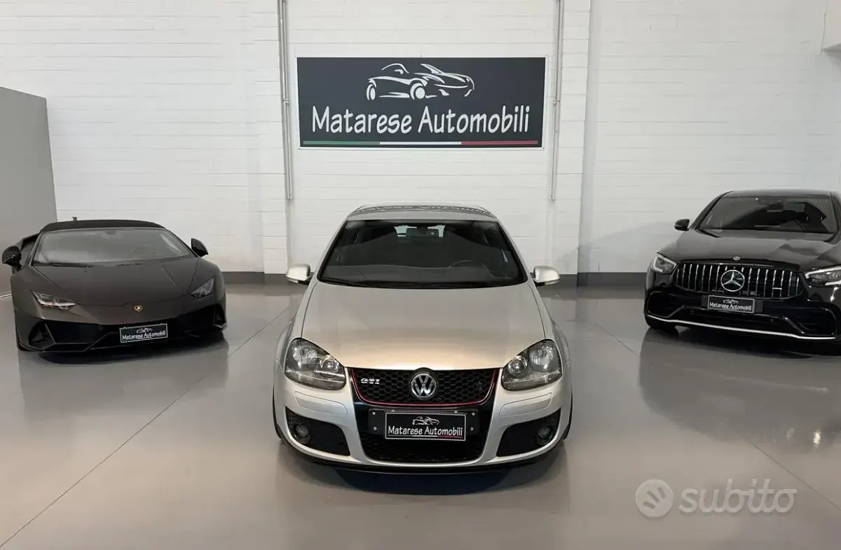 Usata VW Golf IV GTI 200 CV (147 kW) 2005 Grigio Berlina