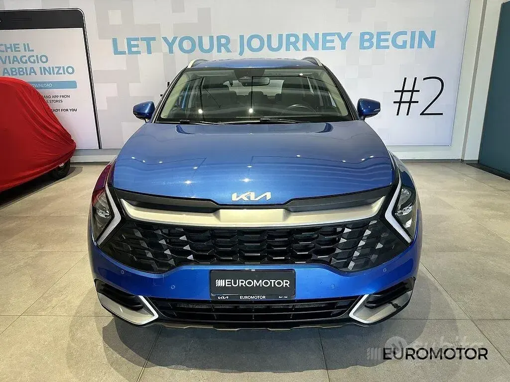 Usata Kia Sportage 150 CV (110 kW) 2022 Blu SUV