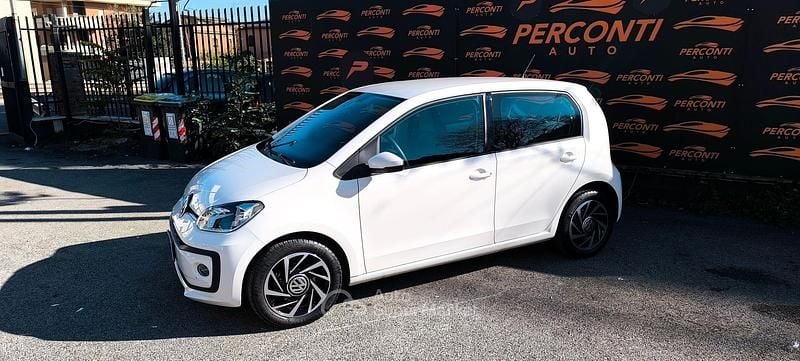 Usata VW up! Comfortline 60 CV (44 kW) 2019 Bianco Utilitaria