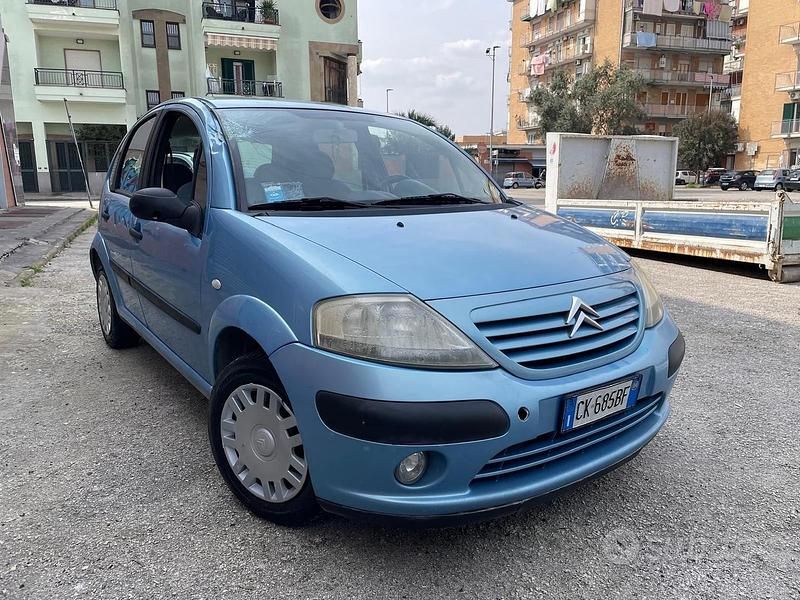 Usata Citroën C3 Elegance 59 CV (43 kW) 2004 Blu Berlina