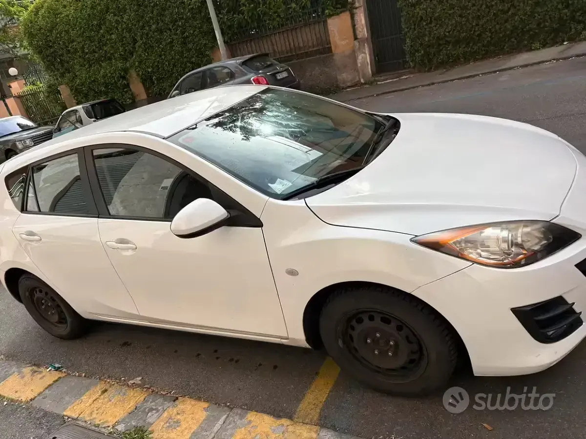 Usata Mazda 3 109 CV (80 kW) 2010 Bianco Berlina