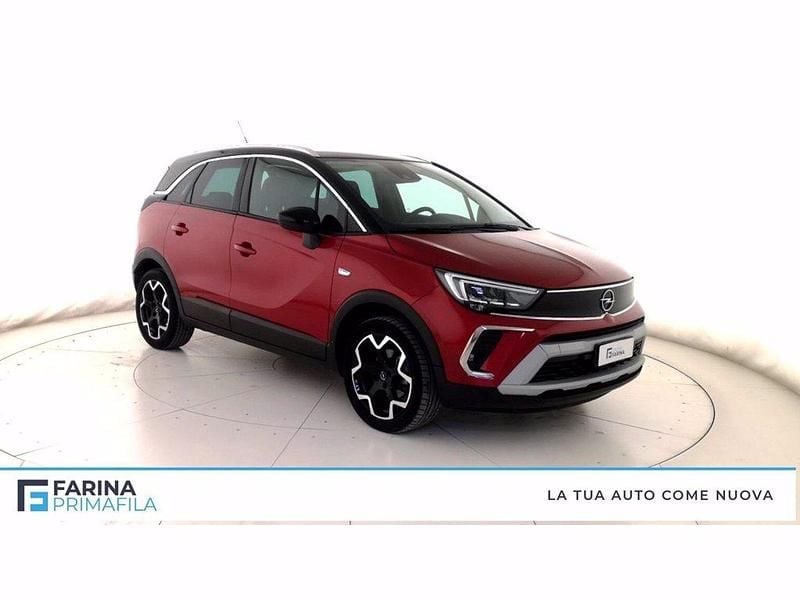 Usata Opel Crossland X Ultimate 110 CV (80 kW) 2024 Rosso/ tetto nero SUV