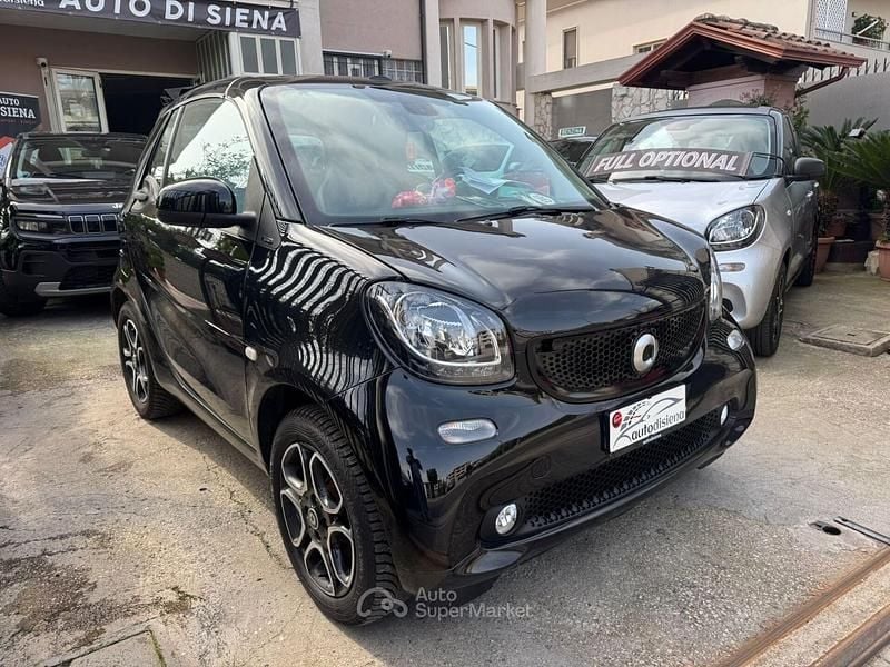 Usata Smart ForTwo Cabrio Prime 71 CV (52 kW) 2018 Nero Cabrio