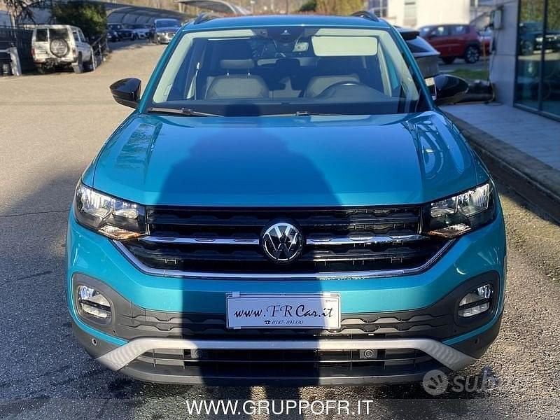 Usata VW T-Cross Style 95 CV (69 kW) 2020 Blu SUV