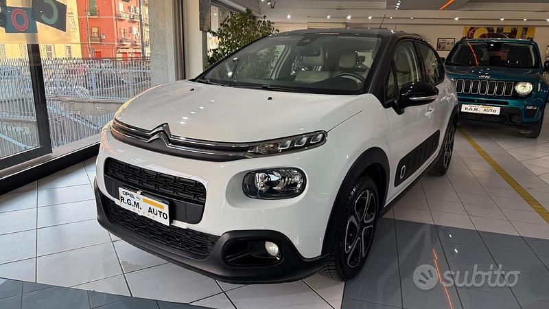 Usata Citroën C3 PureTech 83 CV (61 kW) 2018 Bianco Utilitaria