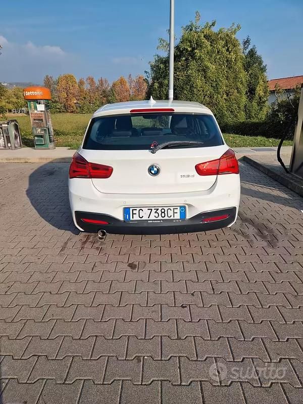 Usata BMW 118 M Sport 150 CV (110 kW) 2016 Bianco Utilitaria