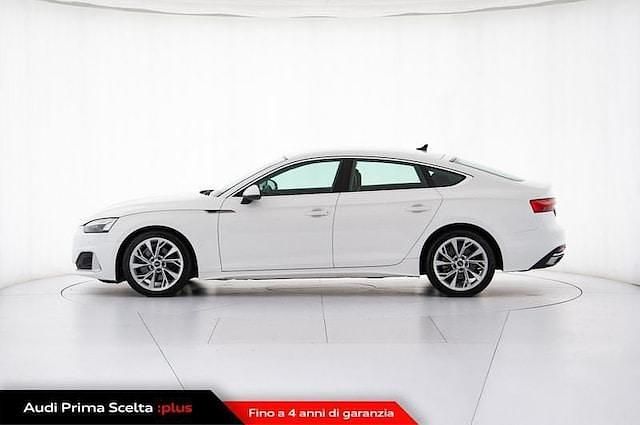 Usata Audi A5 Sportback Advanced 170 CV (125 kW) 2021 Bianco ibis Utilitaria
