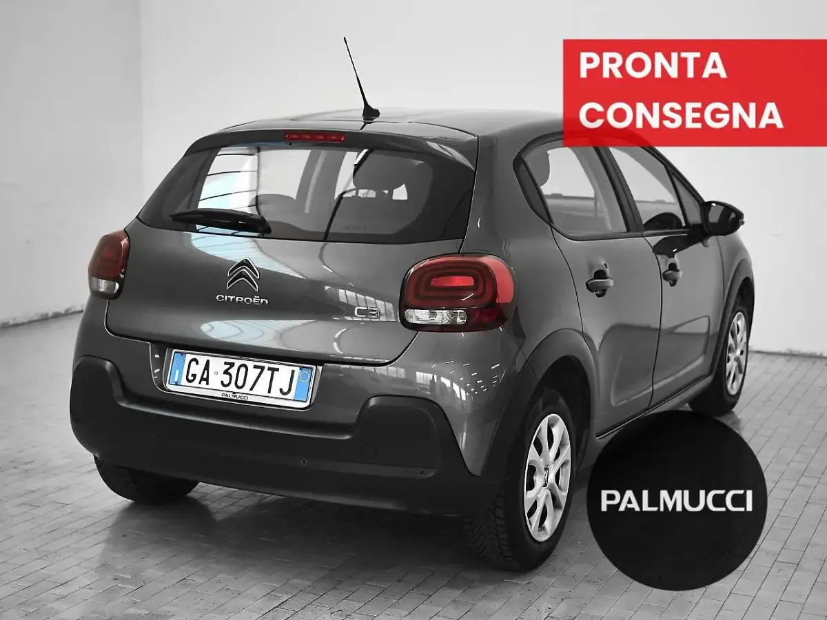 Usata Citroën C3 Feel 82 CV (60 kW) 2020 Grigio Utilitaria
