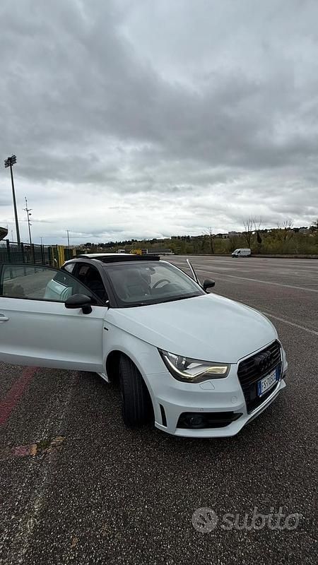 Usata Audi A1 S-Line 185 CV (136 kW) 2013 Bianco Utilitaria