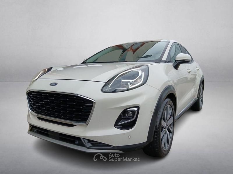 Usata Ford Puma Titanium 125 CV (91 kW) 2020 Bianco Coupé