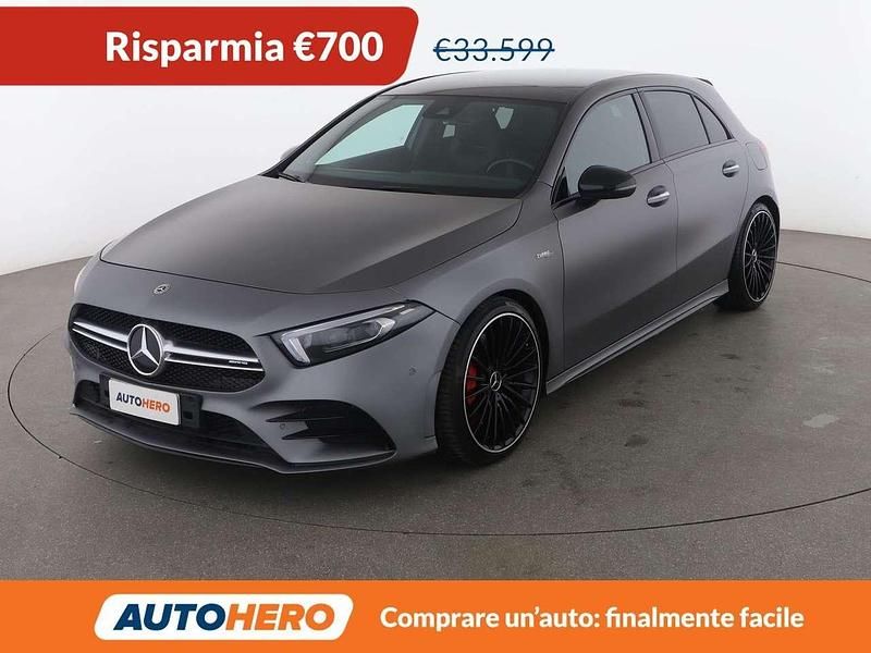 Usata Mercedes A35 AMG AMG 306 CV (225 kW) 2019 Grigio Berlina