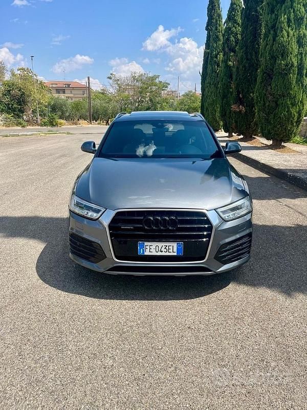 Grigio Usata 2016 Audi Q3 S-Line SUV | 16.800 € (Buon prezzo) - Immagine 1/4