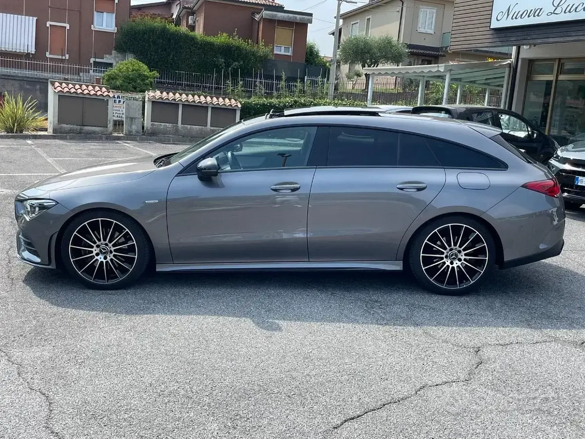 Usata Mercedes CLA200 Premium 150 CV (110 kW) 2021 Grigio Coupé
