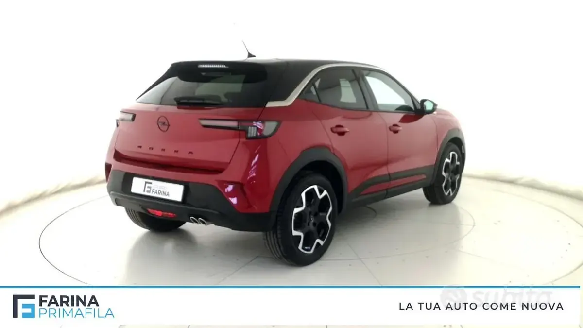 Usata Opel Mokka Ultimate 136 CV (100 kW) 2024 Rosso/ tetto nero SUV