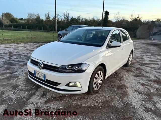 Usata VW Polo Trendline 90 CV (66 kW) 2019 Bianco Utilitaria