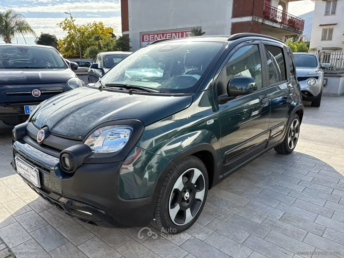 Usata Fiat Panda Cross Cross 69 CV (50 kW) 2025 Verde Utilitaria