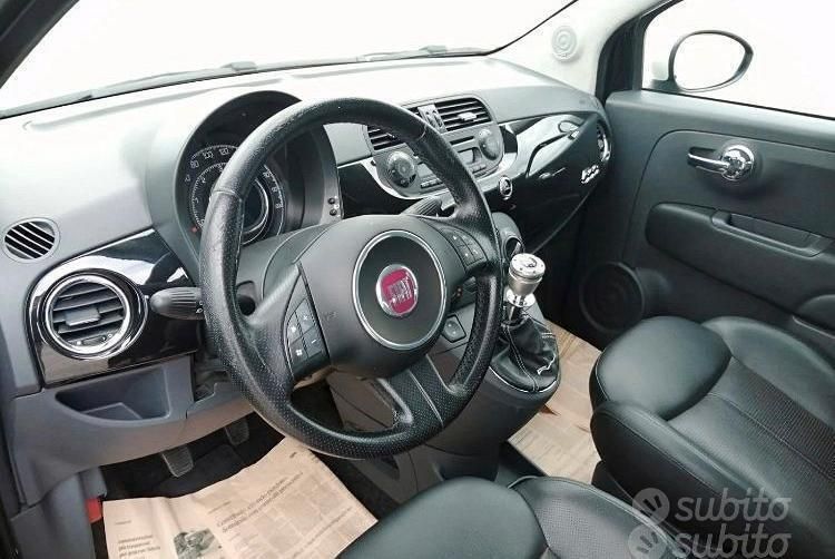 Usata Fiat 500 Sport 75 CV (55 kW) 2010 Nero Utilitaria