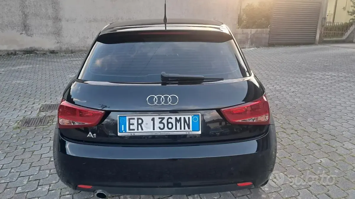 Usata Audi A1 Ambition 90 CV (66 kW) 2013 Nero Utilitaria