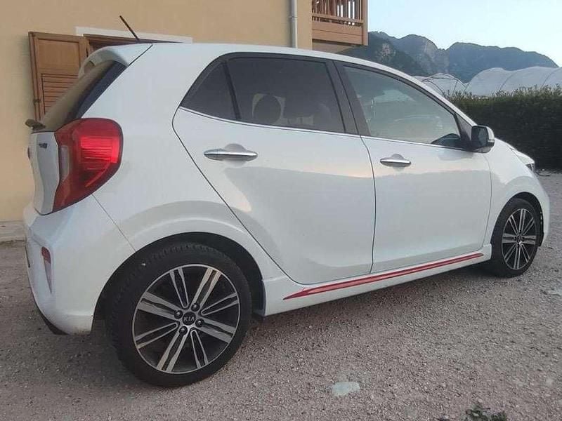 Usata Kia Picanto GT-Line 84 CV (61 kW) 2017 Bianco Utilitaria