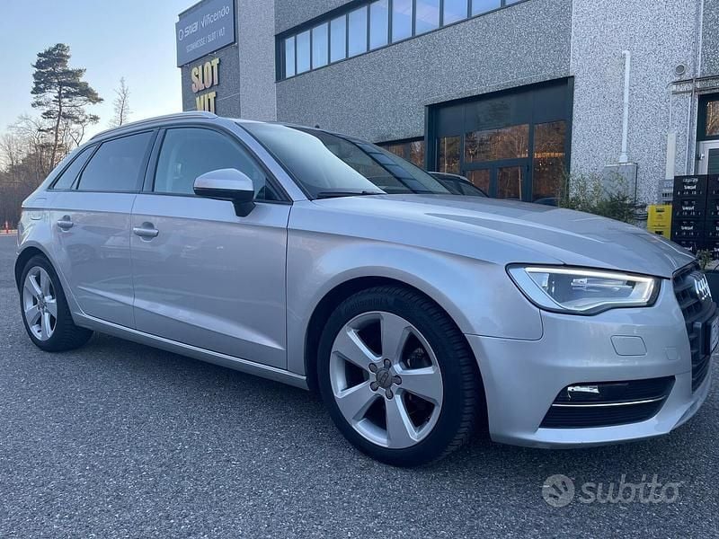 Usata Audi A3 105 CV (77 kW) 2014 Grigio Berlina