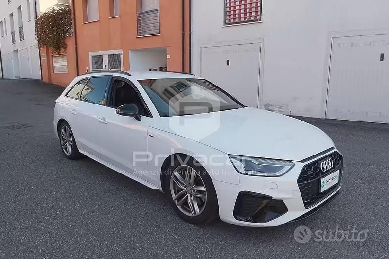 Usata Audi A4 Design 204 CV (150 kW) 2021 Bianco Berlina