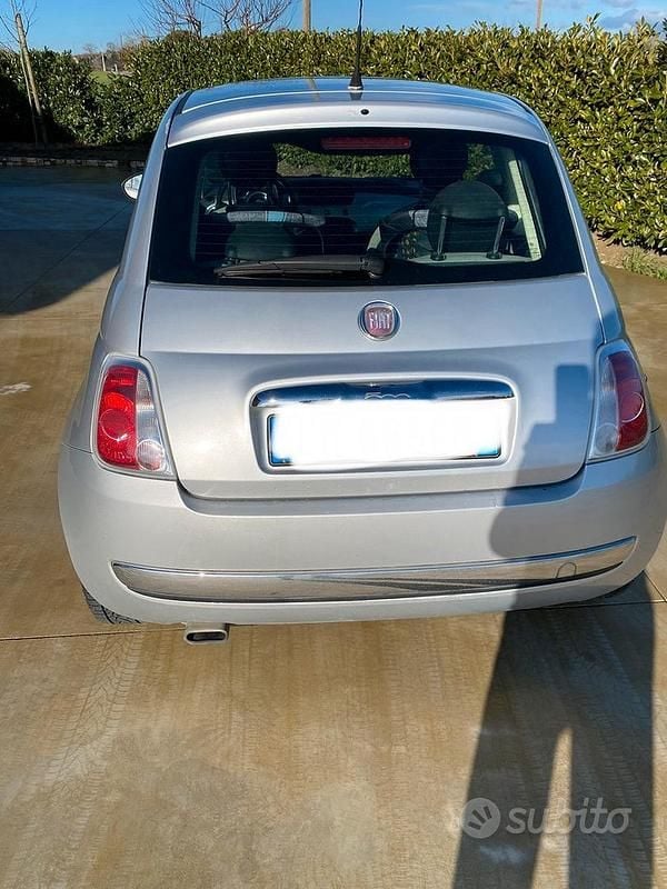 Usata Fiat 500 Lounge 69 CV (50 kW) 2012 Grigio Berlina