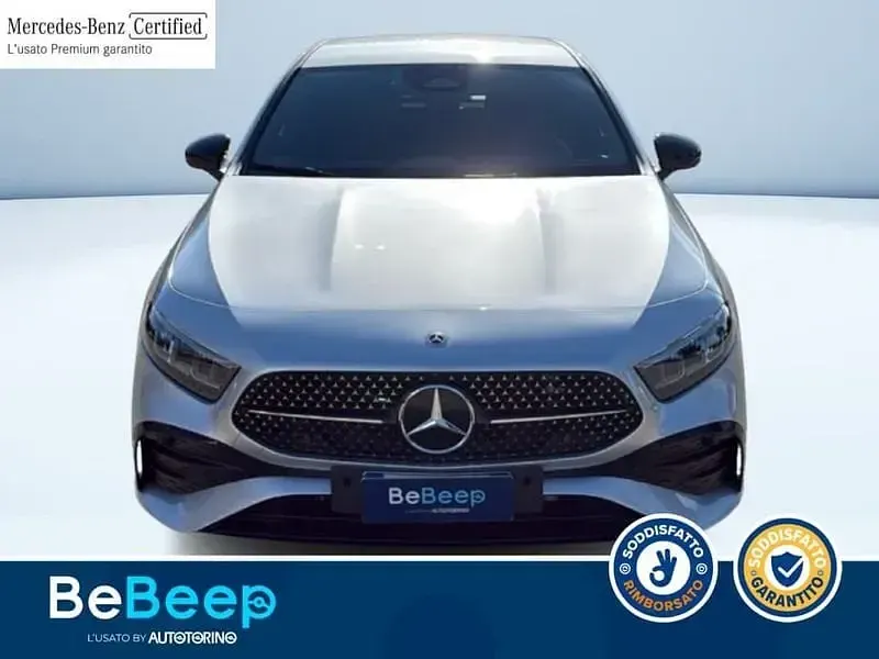 Usata Mercedes A200 Advanced Plus 150 CV (110 kW) 2023 Argento metallizzato Berlina