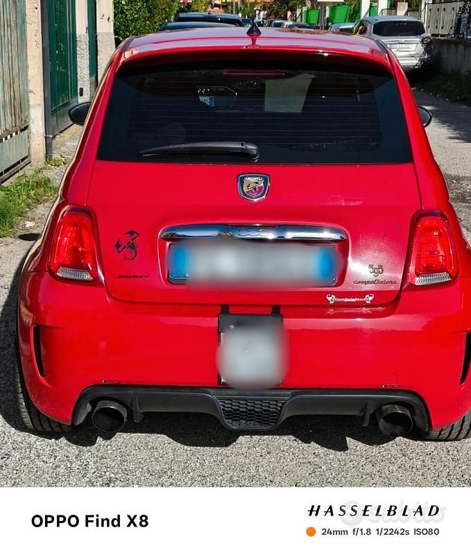 Usata Fiat 500 Abarth 2016 Rosso