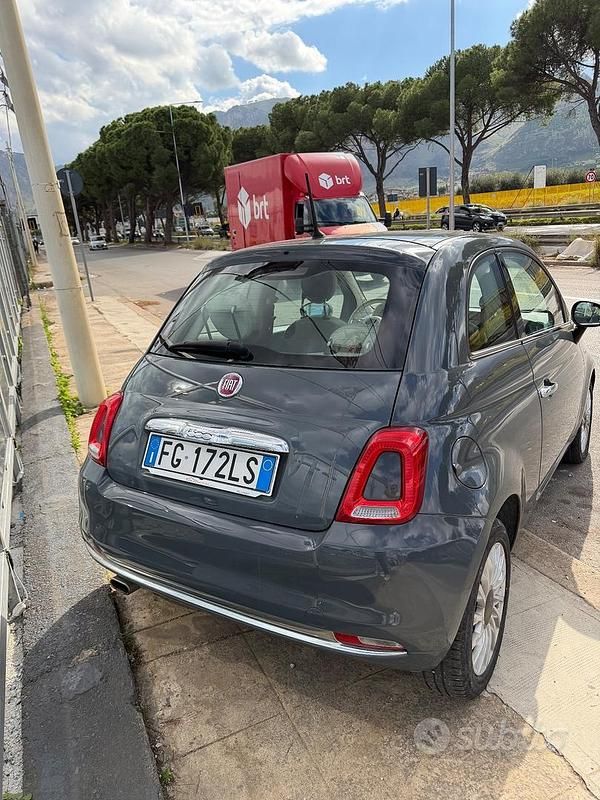 Usata Fiat 500 Lounge 69 CV (50 kW) 2017 Grigio Berlina