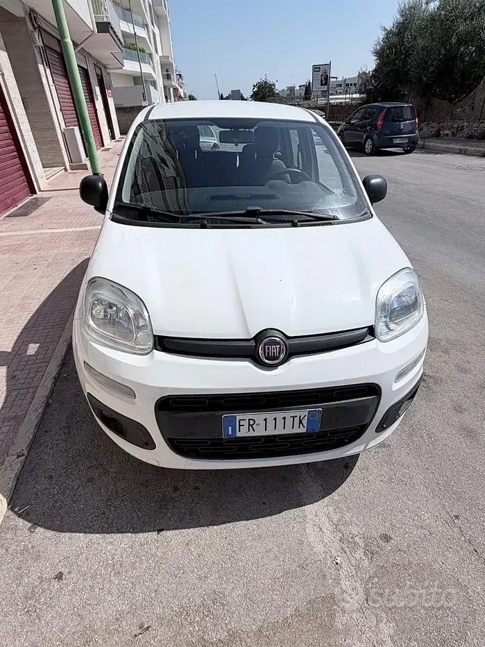 Usata Fiat Panda Lounge 69 CV (50 kW) 2018 Bianco Utilitaria