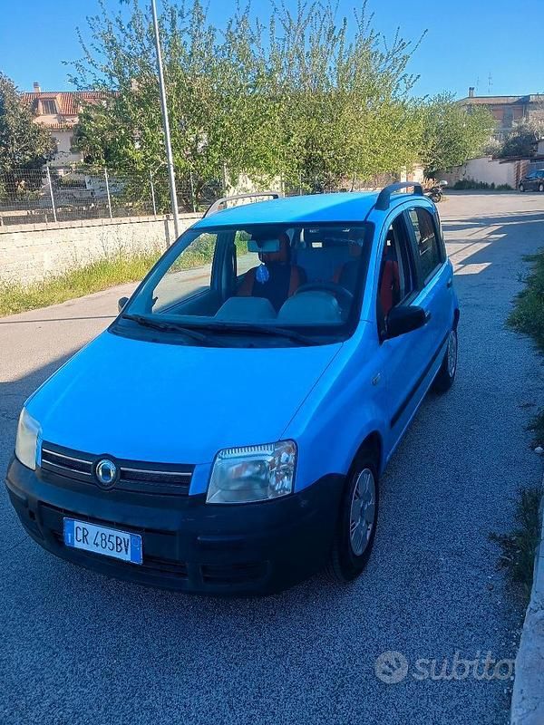 Usata Fiat Panda 2004 Blu Utilitaria