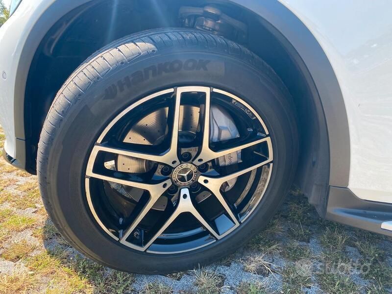 Usata Mercedes GLC250 Premium 211 CV (155 kW) 2019 Bianco Coupé
