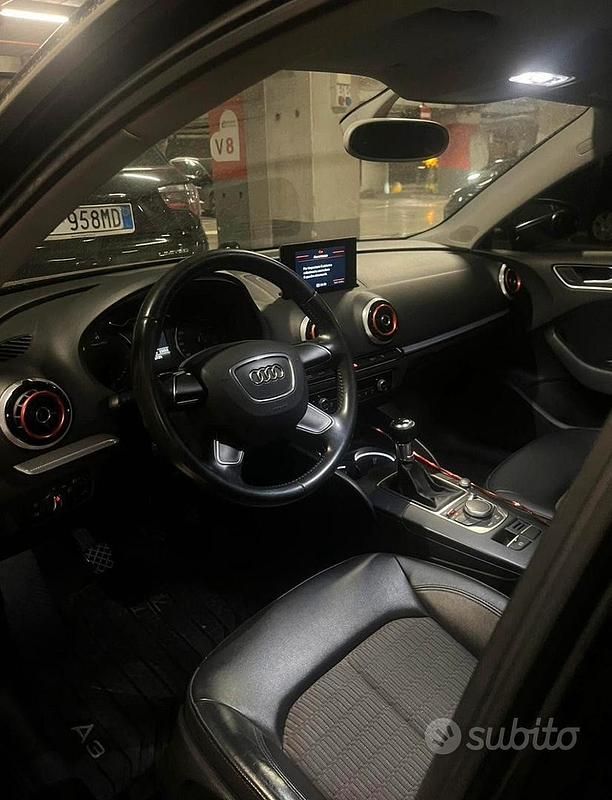 Usata Audi A3 2015 Nero Berlina