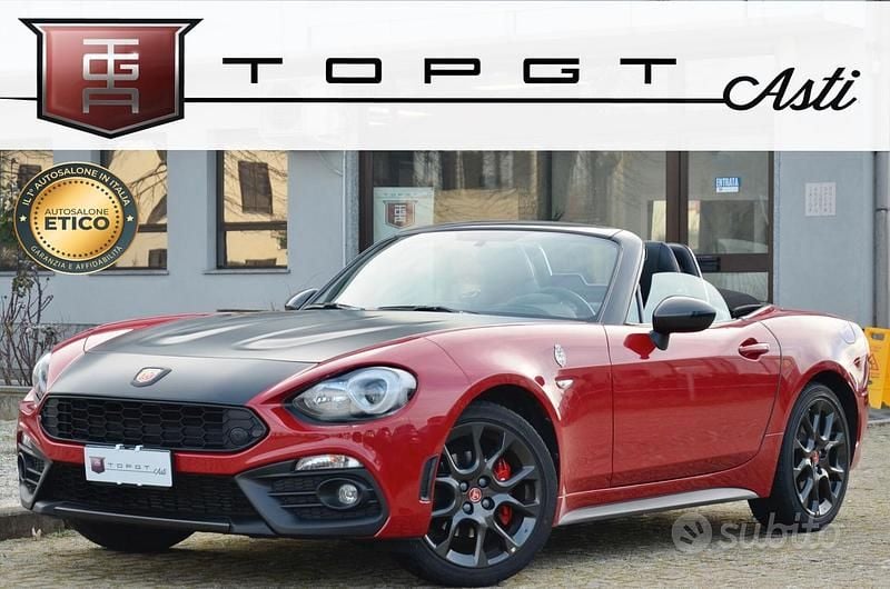 Usata Abarth 124 Spider 170 CV (125 kW) 2019 Rosso Cabrio
