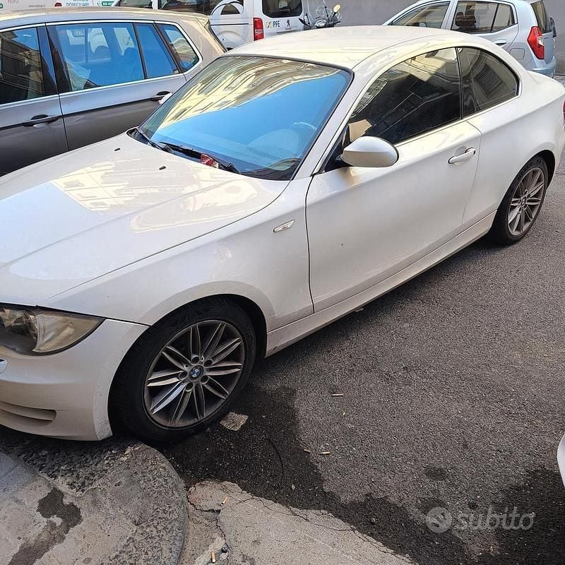 Usata BMW 123 Coupé Efficient Dynamics 2008 Bianco Coupé