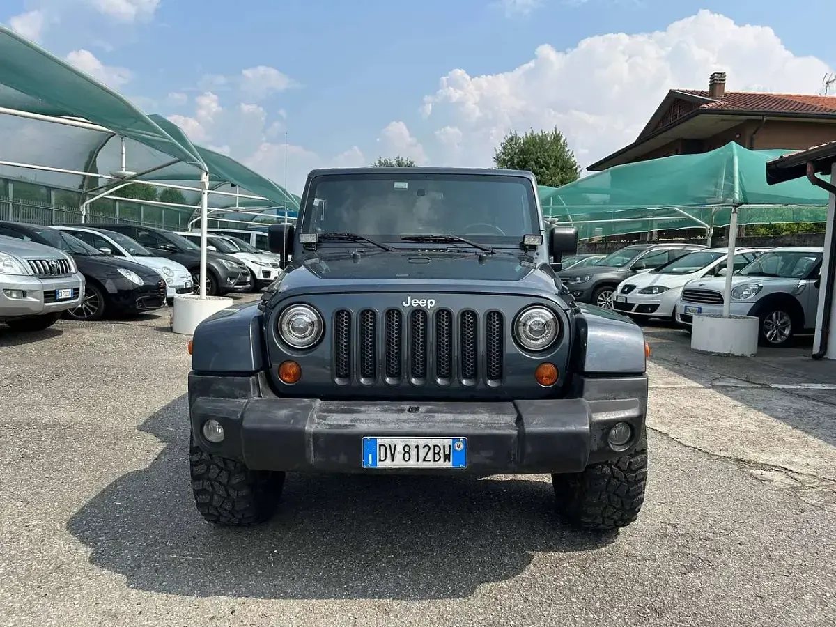 Usata Jeep Wrangler Rubicon 177 CV (130 kW) 2009 Blu/azzurro SUV