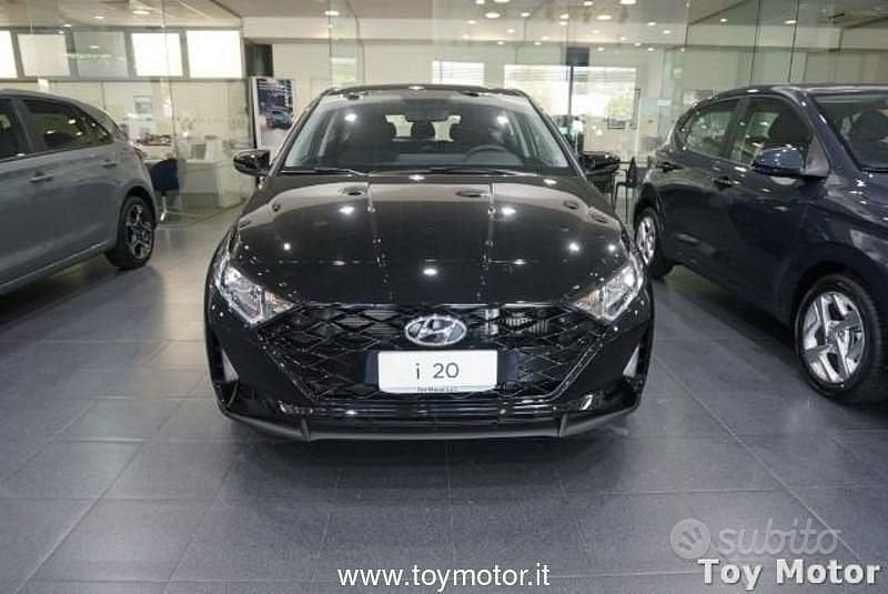 Usata Hyundai i20 100 CV (73 kW) 2023 Nero Berlina