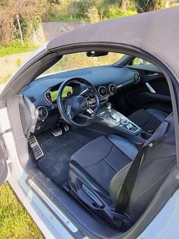 Usata Audi TT Roadster S-Line 240 CV (176 kW) 2015 Bianco Cabrio