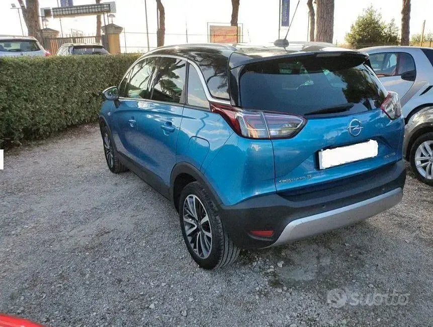 Usata Opel Crossland X Design Edition 102 CV (75 kW) 2018 Blu SUV