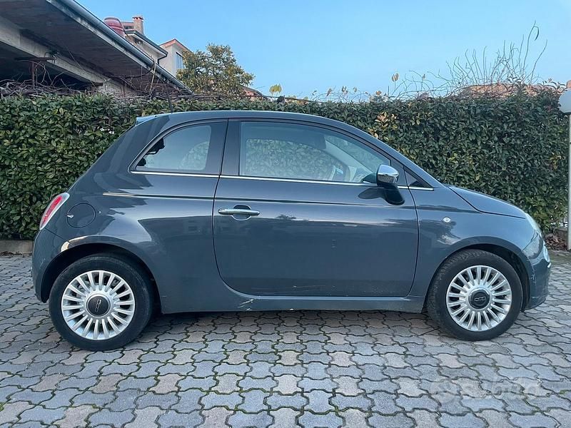 Usata Fiat 500 Lounge 95 CV (69 kW) 2012 Grigio Utilitaria