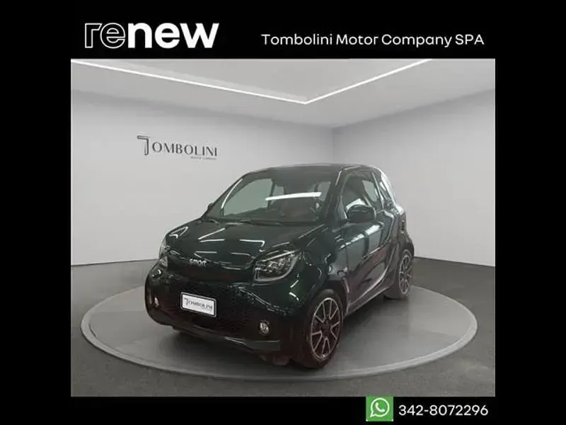 Usata Smart ForTwo Electric Drive 60 kW (82 CV) 2023 Verde Berlina