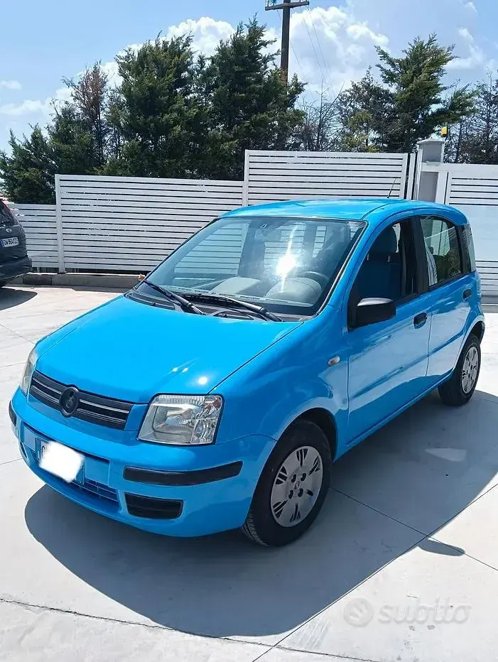 Usata Fiat Panda 2006 Blu Utilitaria