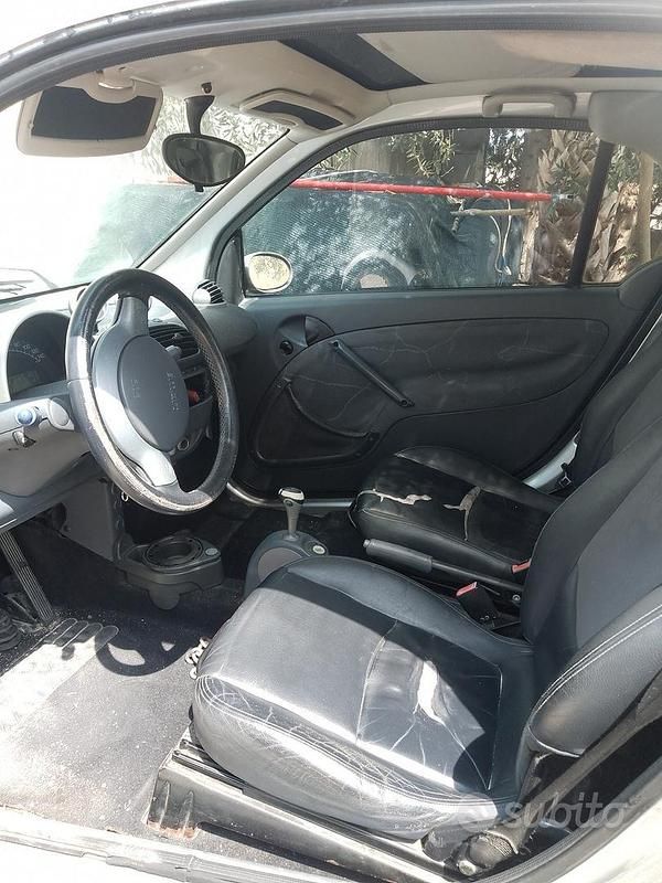 Usata Smart ForTwo Coupé Passion 2001 Nero Cabrio