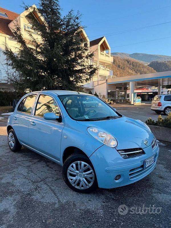 Usata Nissan Micra 80 CV (58 kW) 2005 Blu Berlina