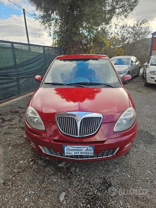 Usata Lancia Ypsilon 2005 Rosso Utilitaria